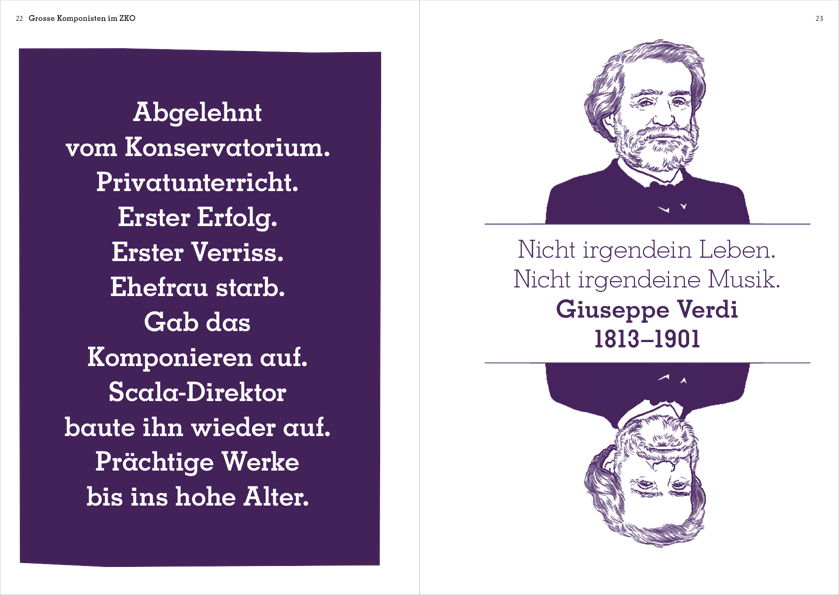 Kurztext Lebenslauf Wagner und Illustration von Wagner. 
